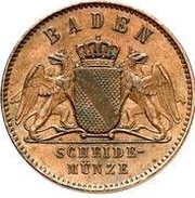1 Kreuzer - Frederick I Constitution obverse image