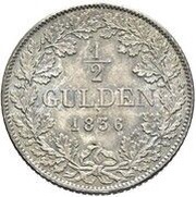 ½ Gulden - Frederick I reverse image