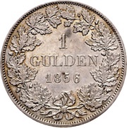 1 Gulden - Frederick I reverse image