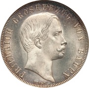 1 Gulden - Frederick I Shooting Festival obverse image