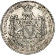 2 Thalers / 3½ Gulden - Leopold I Charles Frederick Monument - Mule obverse image