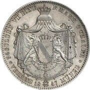 2 Thalers / 3½ Gulden - Leopold I Pattern, Germany, 1847 reverse image