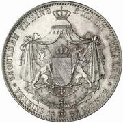 2 Thalers / 3½ Gulden - Frederick I, Germany, 1855 reverse image
