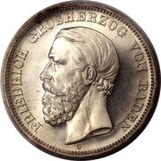 5 Mark - Frederick I obverse image