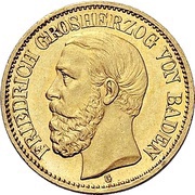 10 Mark - Frederick I obverse image