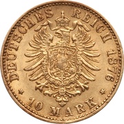 10 Mark - Frederick I reverse image