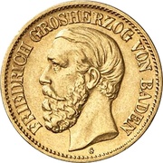 10 Mark - Frederick I obverse image