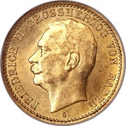 10 Mark - Frederick II obverse image