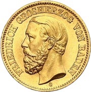 20 Mark - Frederick I obverse image