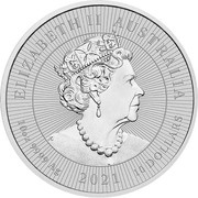 10 Dollars - Elizabeth II 6th Portrait - Platypus - Mother and Baby obverse image