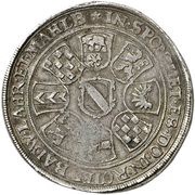 2 Thalers - William, Germany, 1629 reverse image