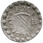 1 Pfennig - Frederick V obverse image