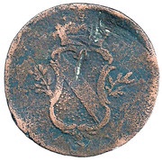 ¼ Kreuzer - Charles Frederick obverse image