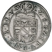 12 Kreuzer - Frederick VII Magnus, Germany, 1677-1709 reverse image