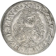 12 Kreuzer - Frederick VII Magnus, Germany, 1677-1709 reverse image
