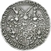 1 Thaler - George Frederick, Germany, 1609 reverse image
