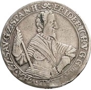 1 Thaler - Frederick V Pforzheim obverse image
