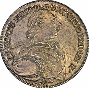 1 Conventionsthaler - Charles Frederick obverse image
