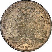 1 Conventionsthaler - Charles Frederick, Germany, 1764-1766 reverse image