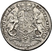 1 Conventionsthaler - Charles Frederick, Germany, 1766-1772 reverse image