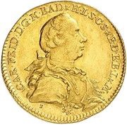 1 Ducat - Charles Frederick obverse image