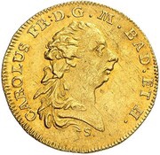 1 Ducat - Charles Frederick obverse image