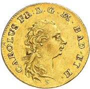 1 Ducat - Charles Frederick obverse image