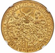 6 Ducats - George Frederick, Germany, 1610 reverse image