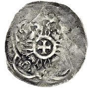 Light Denier - Eberhard II of Otelingen, Germany, 1146-1170 reverse image