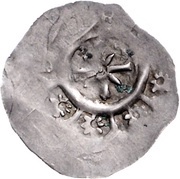 Light Denier - Otto II of Andechs, Germany, 1177-1196 reverse image