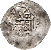 Denier - Rupert, Germany, 1075-1102 reverse image