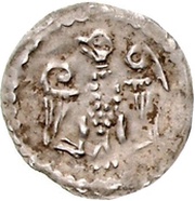 1 Pfennig - Ekbert of Andechs, Germany, 1203-1237 reverse image
