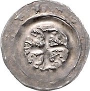 1 Pfennig - Henry I of Schmiedefeld, Germany, 1242-1258 reverse image