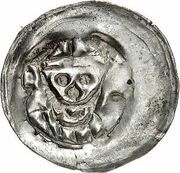 1 Pfennig - Berthold of Leiningen obverse image