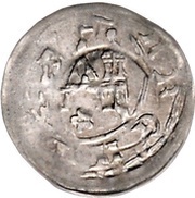 1 Pfennig - Leopold I of Gundlach, Germany, 1296-1303 reverse image