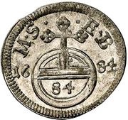 1⁄84 Thaler - Marquard Sebastian Schenk of Stauffenberg, Germany, 1684-1691 reverse image