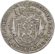 20 Kreuzers - Christoph Francis of Buseck obverse image
