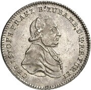 ½ Thaler - Christoph Francis of Buseck obverse image
