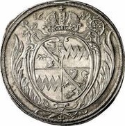 1 Thaler - Melchior Otto of Salzburg, Germany, 1649 reverse image