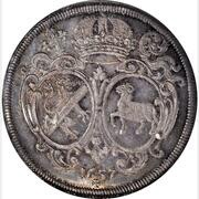 1 Thaler - Philip Valentin, Germany, 1657 reverse image