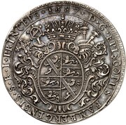 1 Thaler - Marquard Sebastian Schenk of Stauffenberg, Germany, 1687 reverse image