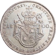1 Thaler - Christoph Francis of Buseck Konventionstaler obverse image