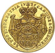 2½ Gulden - Frederick Charles of Schönborn, Germany, 1735 reverse image