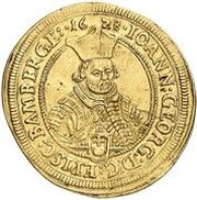 1 Ducat - John George II Fuchs of Dornheim obverse image