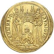 1 Ducat - John George II Fuchs of Dornheim, Germany, 1628-1631 reverse image