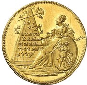 1 Ducat - Frederick Louis of Erthal, Germany, 1779 reverse image