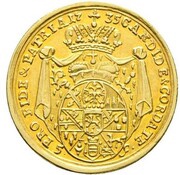 5 Gulden - Frederick Charles of Schönborn, Germany, 1735 reverse image
