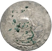 1 Prague Groschen Counterstamped reverse image