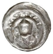 Denier Bracteate - Walther III, Germany, 1223-1255 reverse image