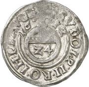 1⁄24 Thaler - Wolfgang II, Germany, 1611-1612 reverse image
